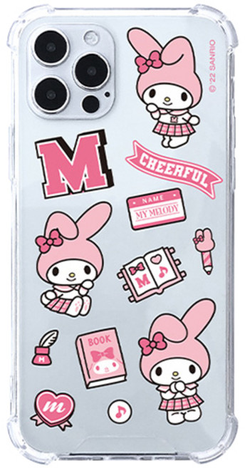 친구들 에어범퍼 클리어 학교 시리즈 휴대폰 케이스