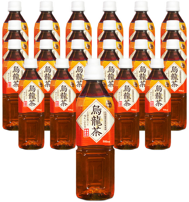 토미나가 고베 사보 우롱차, 500ml, 1개입, 24개