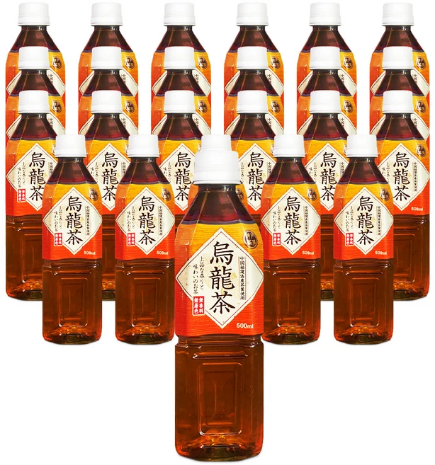 토미나가 고베 사보 우롱차, 500ml, 1개입, 24개 - 쿠팡