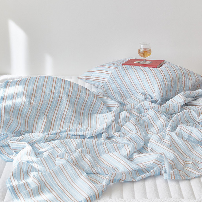 마틸라 디어썸머 시어서커 여름 홑이불, 카프리선셋