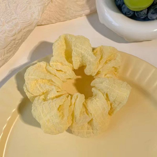 피어니스트 주름가득 쫀쫀한 스크런치 4p