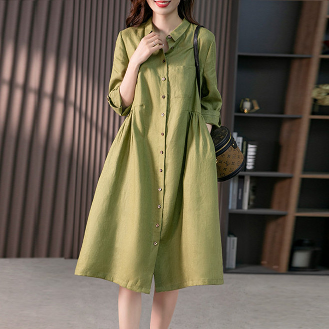 포플러앤씨 와페니 카라 원피스 빅사이즈 포함