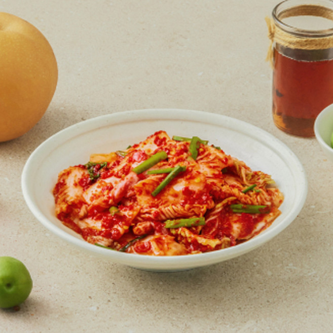 비비고 국내산 CJ 배추로 갓무쳐 맛있는 겉절이 생김치, 800g, 1개