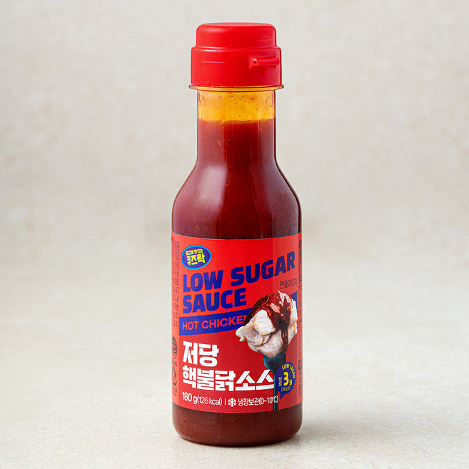 저당 핵불닭 소스, 180g, 1개