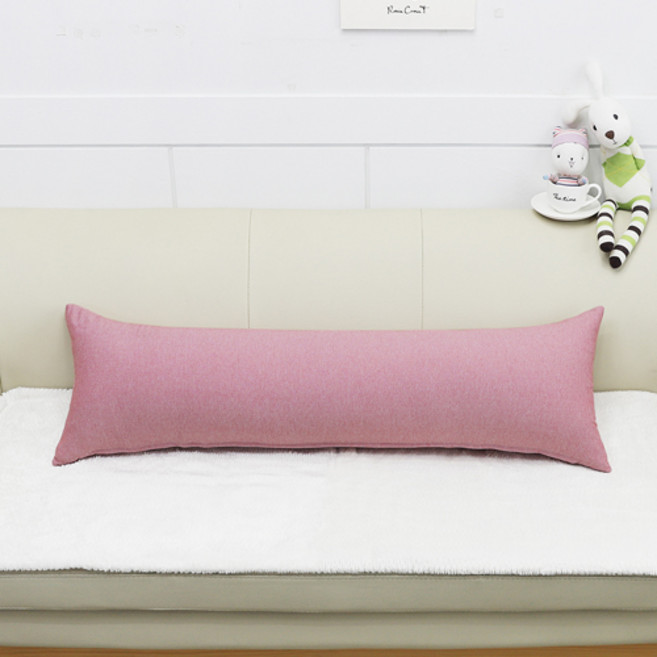 베드앤데코 에브리데이 바디필로우 커버, 핑크
