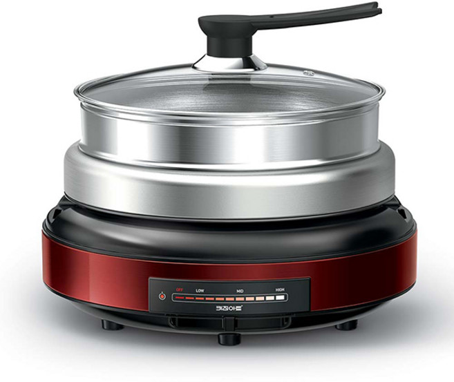 키친아트 코코 대용량 멀티쿠커 전기냄비 4L, KM-A01XP