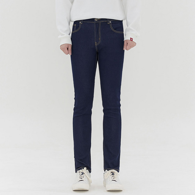 비버리힐스폴로클럽 남성용 허리 스판 모던 데일리 스트레이트핏 데님 팬츠 C15