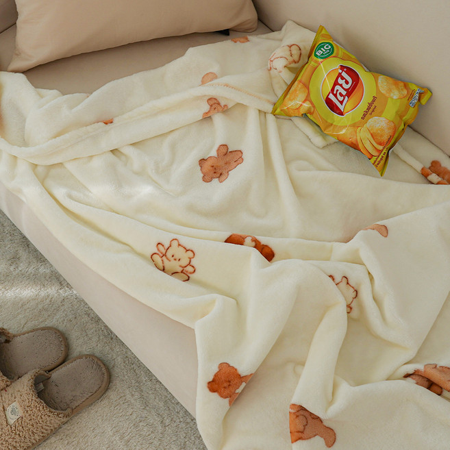 에이트룸 밍크킷 겨울 극세사 담요