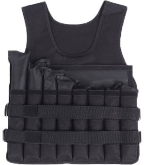 순잠 헬스 런닝 모래주머니 무게조절 중량조끼, 블랙, 5kg