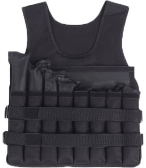 순잠 헬스 런닝 모래주머니 무게조절 중량조끼, 블랙, 5kg - 쿠팡