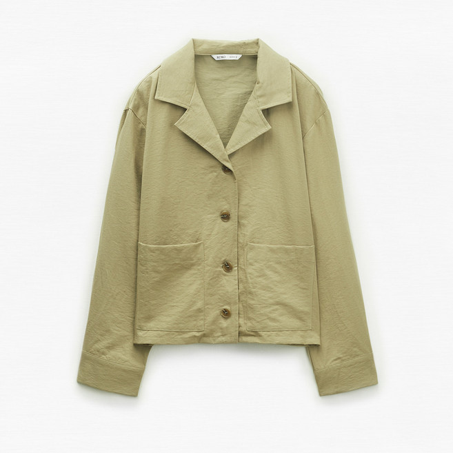 미쏘 여성용 테일러드 숏 점퍼