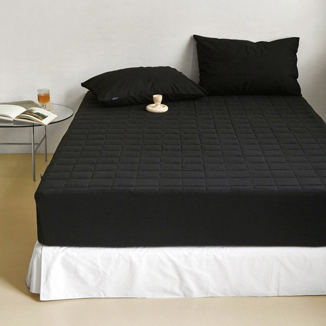 쁘리엘르 플랫 워싱 누비 매트리스 커버