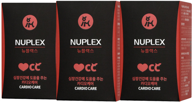 아이앤지메딕스 반려동물 뉴플렉스 영양제, 120정, 심장, 3개