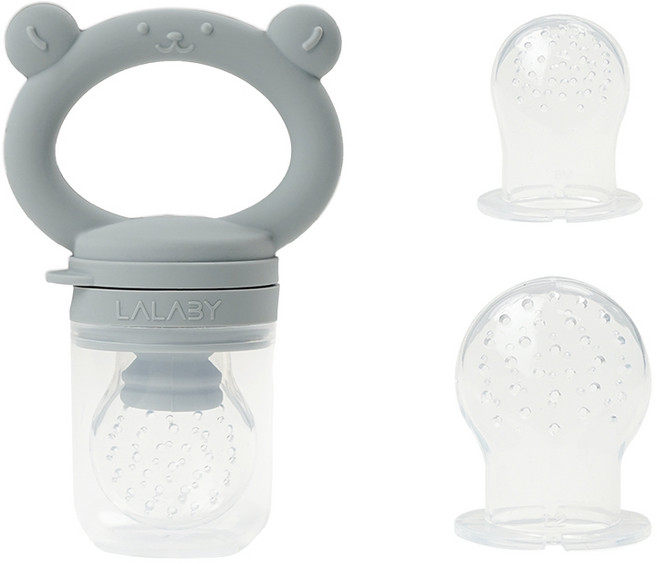 랄라비 유피 실리콘 과즙망, 1개, 04 Gray