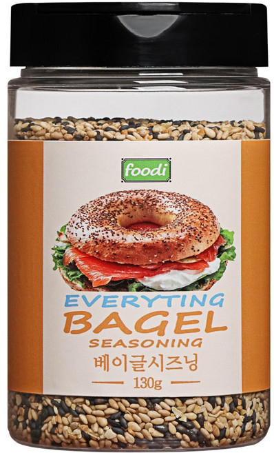 푸디 에브리띵 베이글 시즈닝, 1개, 130g