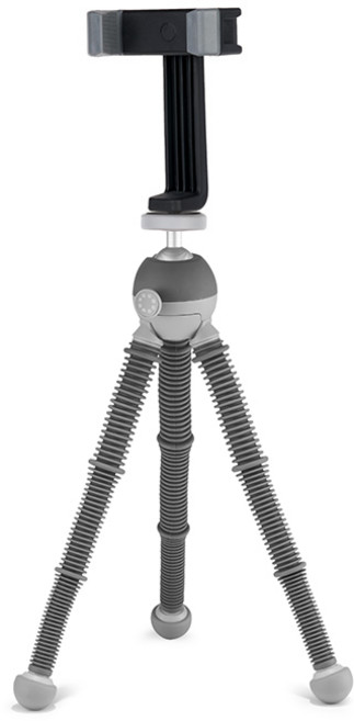 조비 PodZilla Medium Kit 카메라 휴대폰 볼헤드 미니 삼각대, JB01731-BWW(Gray), 1개