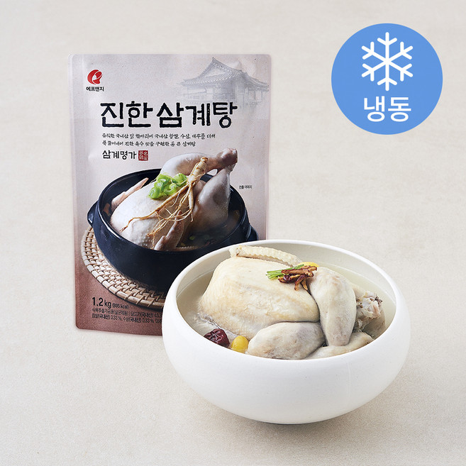 마니커에프앤지 진한 삼계탕 (냉동), 1.2kg, 1개