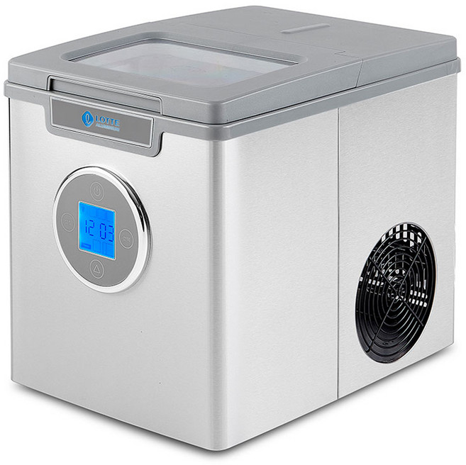 롯데알미늄 스테인레스 제빙기 12kg, LIM-1800