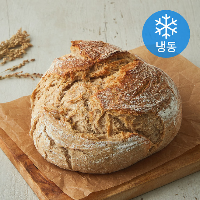 우드앤브릭 호밀샤워브레드 (냉동), 445g, 1개입, 1개