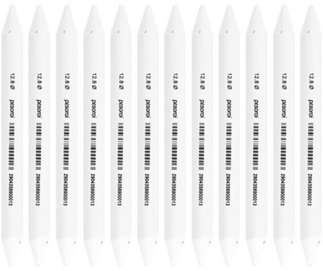 아트메이트 뻬소로이 찰필 5호 12.8mm, 12개