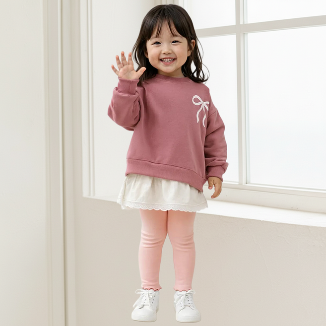 키즈꼬모 아동용 로아 상하의 세트