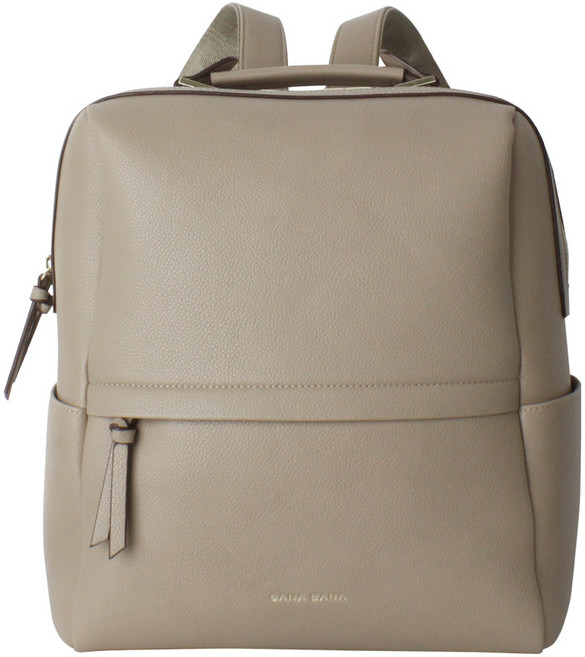 Bana Bana 女款素色方形後背包, 篷布