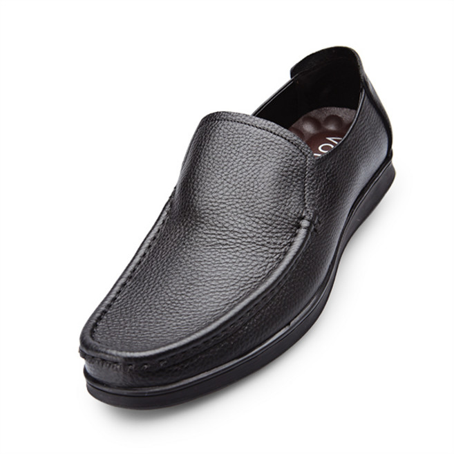 VONIN 남성용 소가죽 플렉시블 컴포트 로퍼