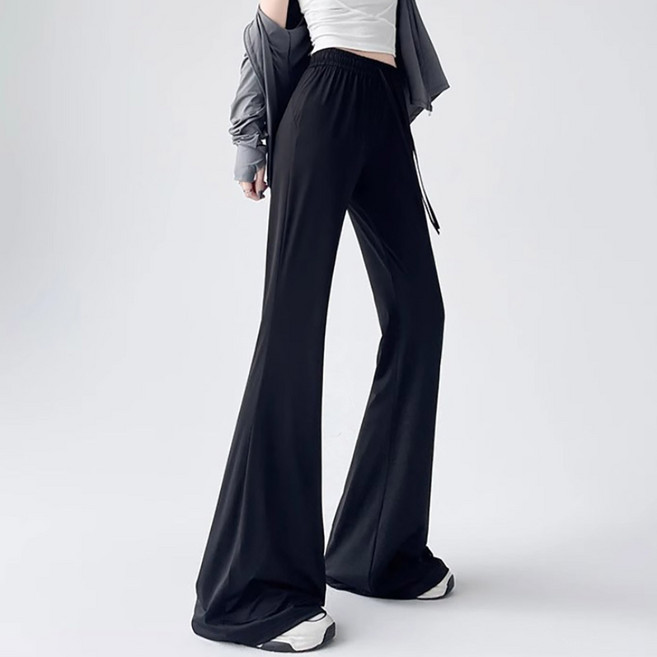 마켓에이 여성용 소프트 쿨핏 부츠컷 밴딩 밴츠