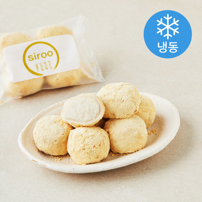 프레시오늘 정담시루 고소한 콩가루 기피궁중 인절미 (냉동), 30g, 1개, 8개입