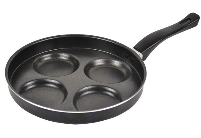 쁘띠팬S 4구 에그 프라이팬, 26cm, 1개