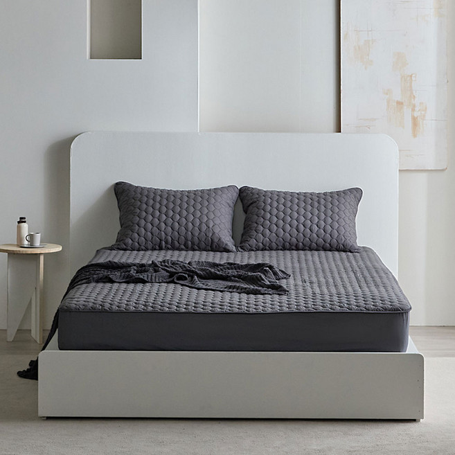 마르셀린 알러쉴드 고주파 무봉제 누빔 방수 매트리스 커버