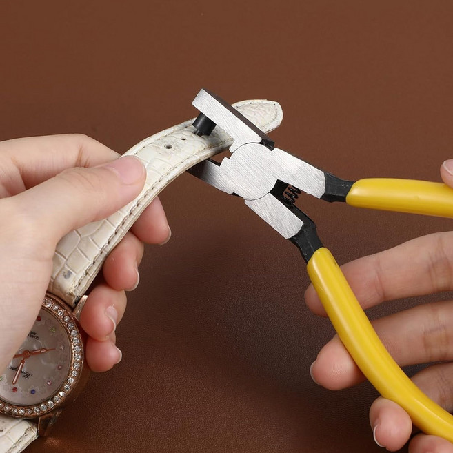 모나코올리브 시계줄 가방끈 구멍 뚫기 펀칭기., 혼합색상, 1개