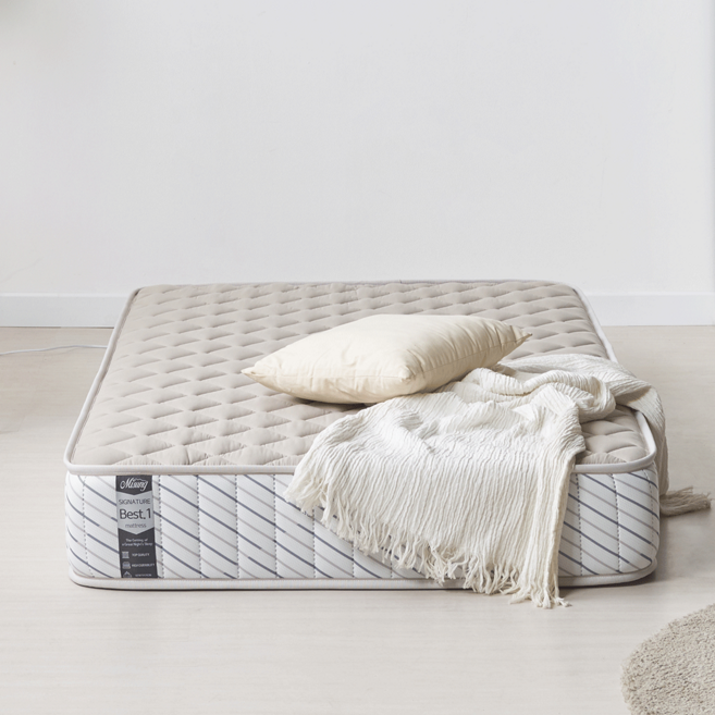 더잠 본넬 스프링 침대 매트리스 베이직 방문설치, 220mm, 소프트 하드