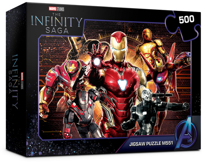 퍼즐라이프 마블 인피니티 사가 직소퍼즐 M551, 500피스, 혼합색상, 1개