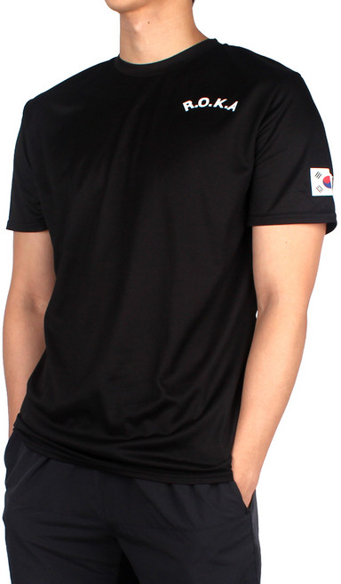 밀리브로 남성용 통기성 쿨링 로카 반팔 티셔츠