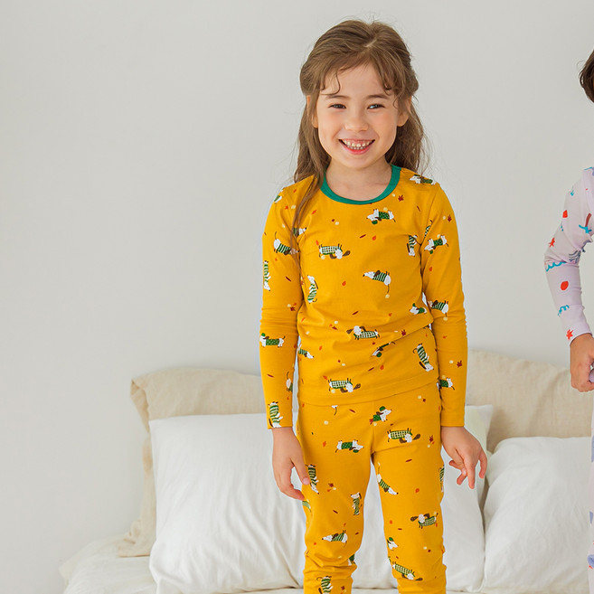 뎀뎀 아동용 그리니면모달세트