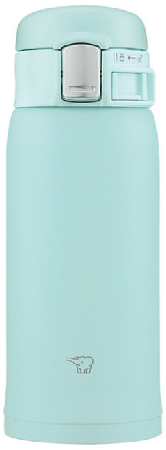 조지루시 원터치 보온보냉 텀블러, 매트 민트블루, 360ml, 1개