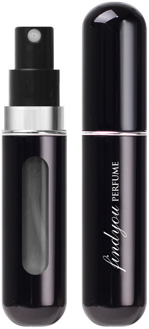 파인듀 향수 공병, 블랙 유광, 1개