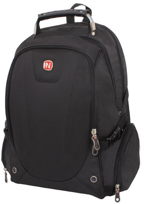 노트케이스 비즈니스 노트북 백팩 NC0626, 블랙, 1개