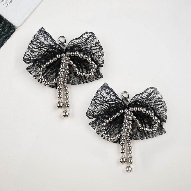 페이퍼먼츠 웡키 블랙키 레이스 리본 2p 10959