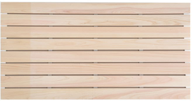 Osyeonwellribing Otree 扁柏木可折疊捲式腳踏板 大型, 單一顏色, 1個