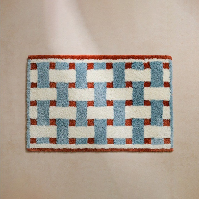 굿굿샵 북유럽 욕실 물흡수 발매트, 화이트