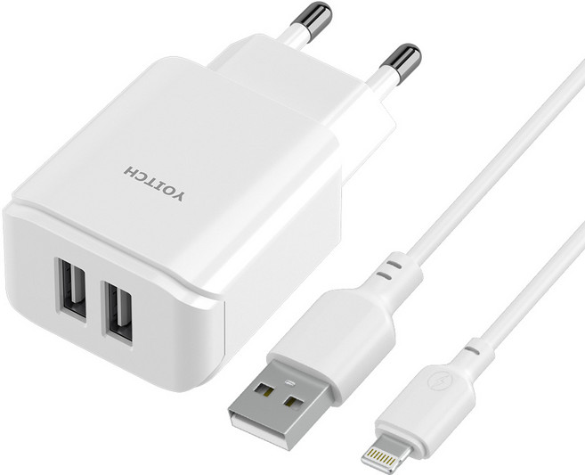 요이치 듀크 2세대 듀얼어댑터 + 8핀 케이블 세트, 1세트