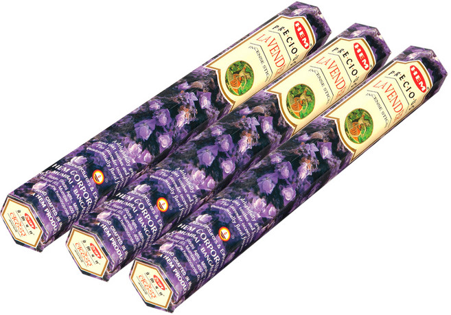 HEM 인센스 스틱 20개입 x 3p 세트, 프레셔스 라벤더