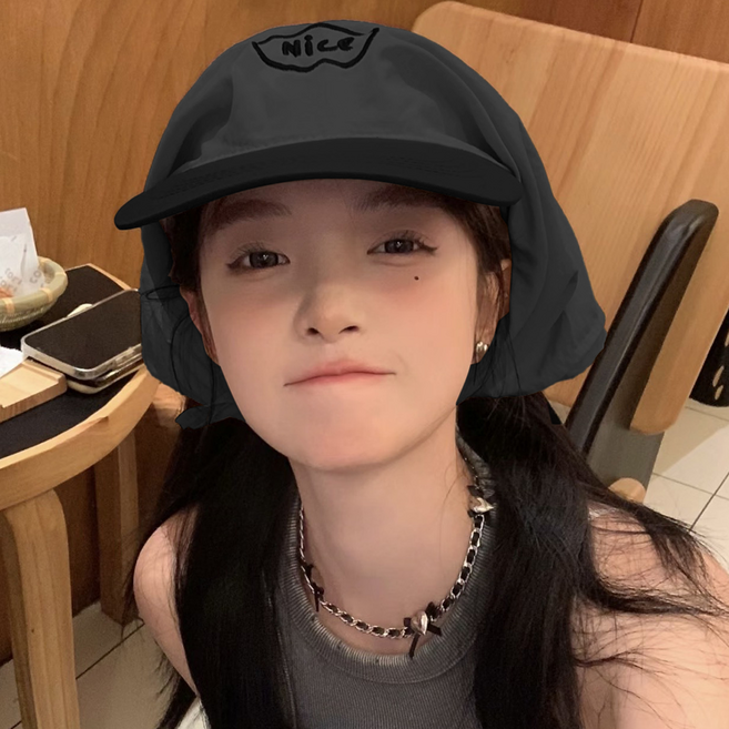 비단길 나스투톤 두건 보자기 캡모자