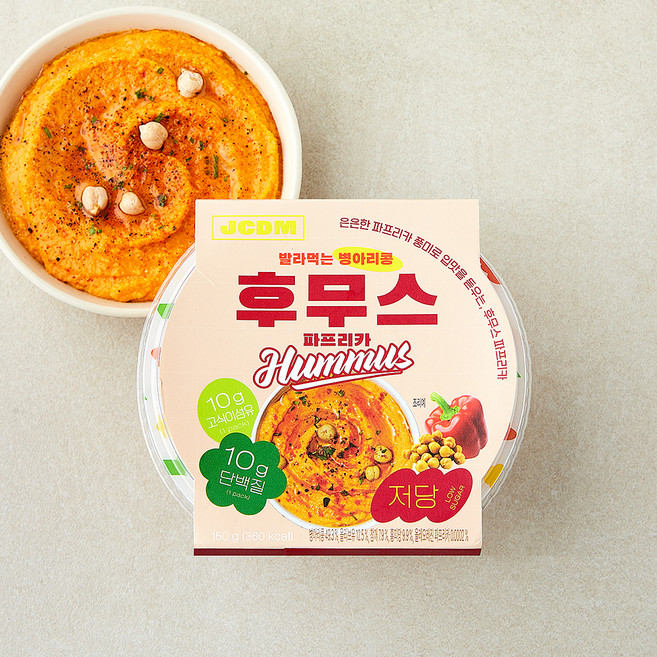 JCDM 후무스 파프리카, 150g, 1개