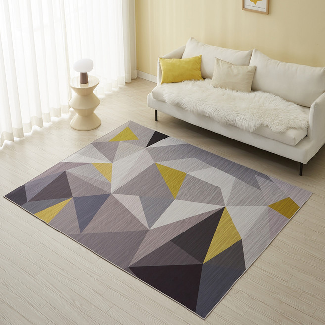 신라베딩 북유럽 패턴 사계절 워셔블 러그