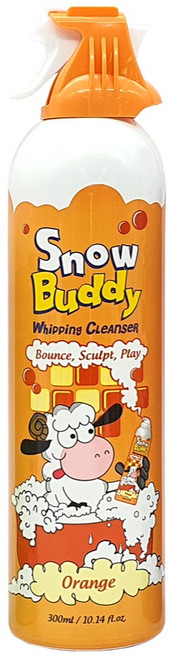 스노우버디 유아용 휘핑 클렌저 대용량 오렌지, 1개, 300ml