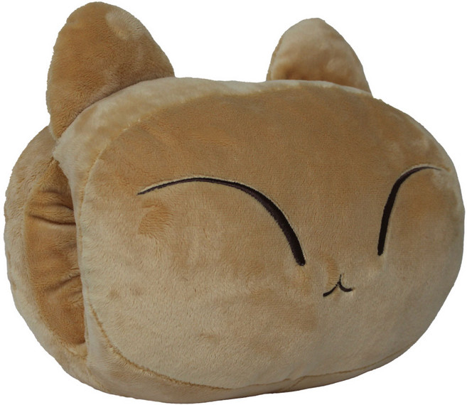 애니나라 헬로캣 낮잠쿠션 나루, 베이지