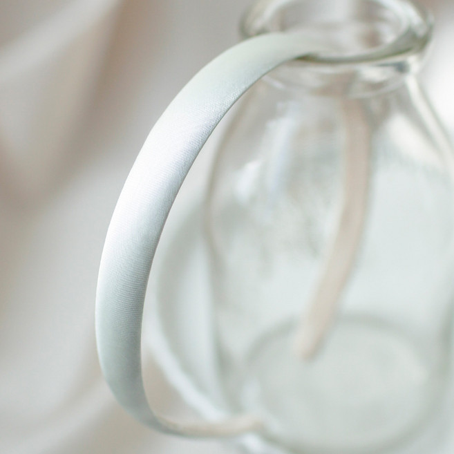 럭키밤비네 여아용 스윗새틴 슬림 헤어밴드